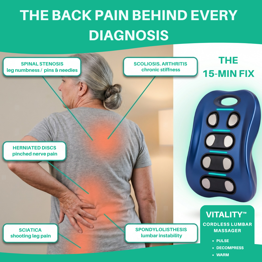 Vitality™ Cordless Lumbar Massager