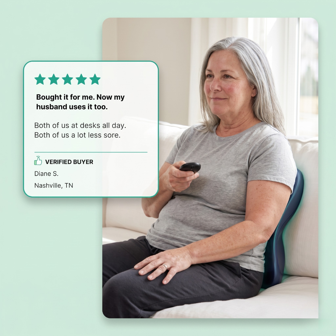 Vitality™ Cordless Lumbar Massager