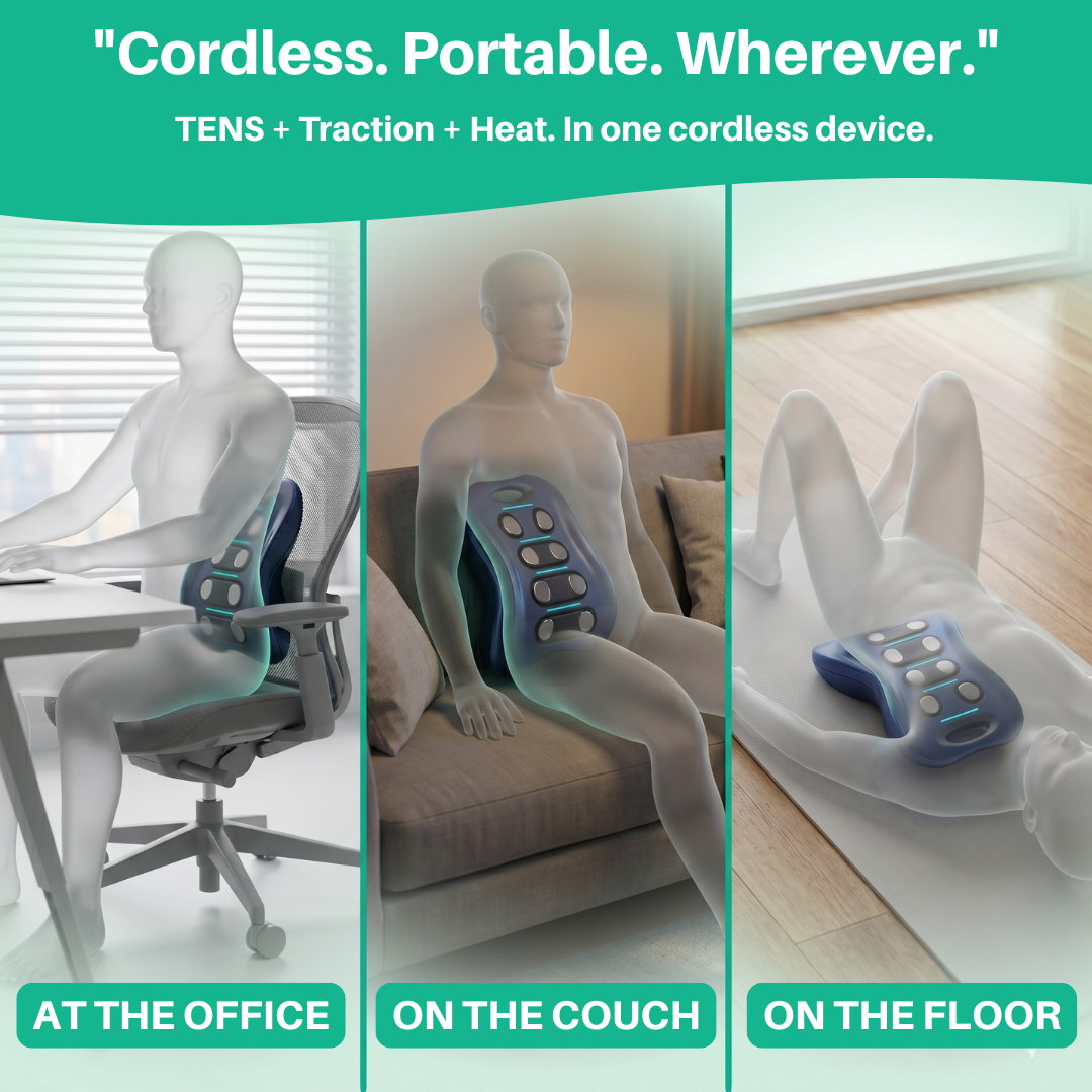Vitality™ Cordless Lumbar Massager